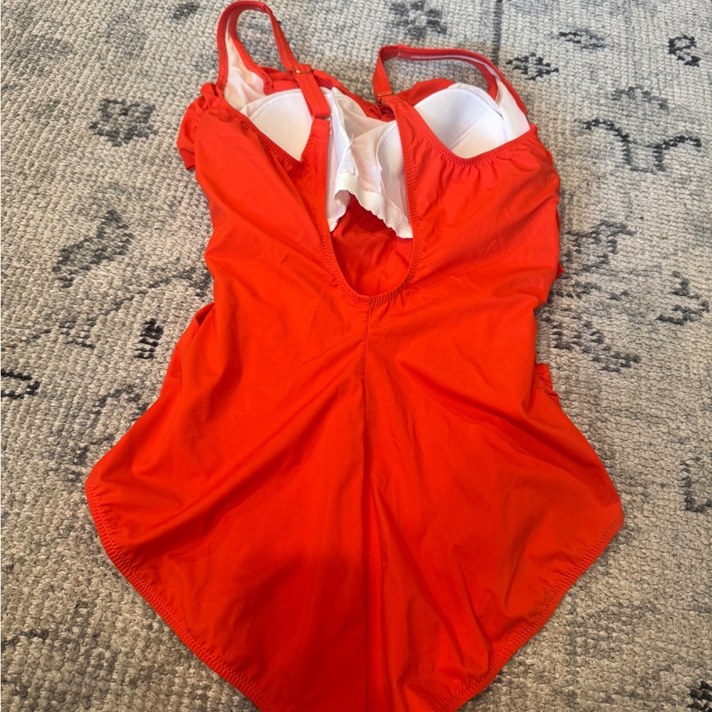 Gottex Bright Orange womens One-Piece Swimsuit - Picture 3 of 7